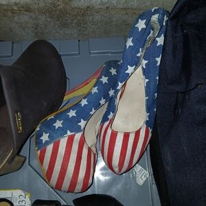 Star and Stripe Women's Heels